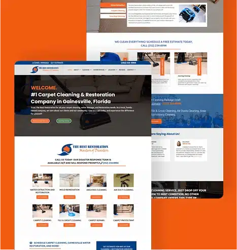 The Best Restoration site design